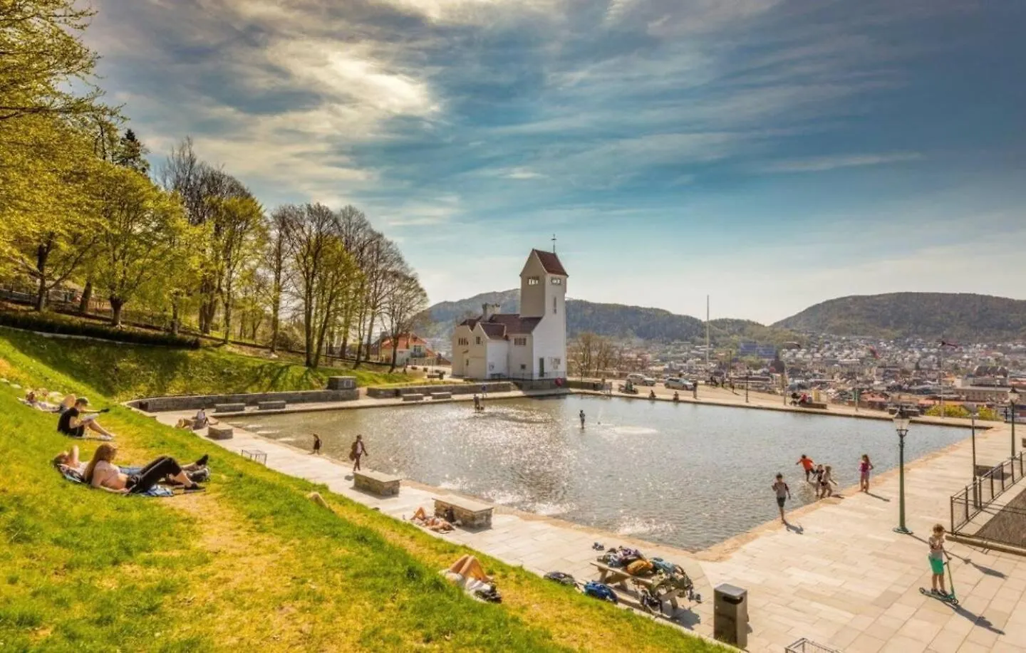 Dinbnb Apartments Private Terrace L 700 M To Bryggen L Modern Bergen